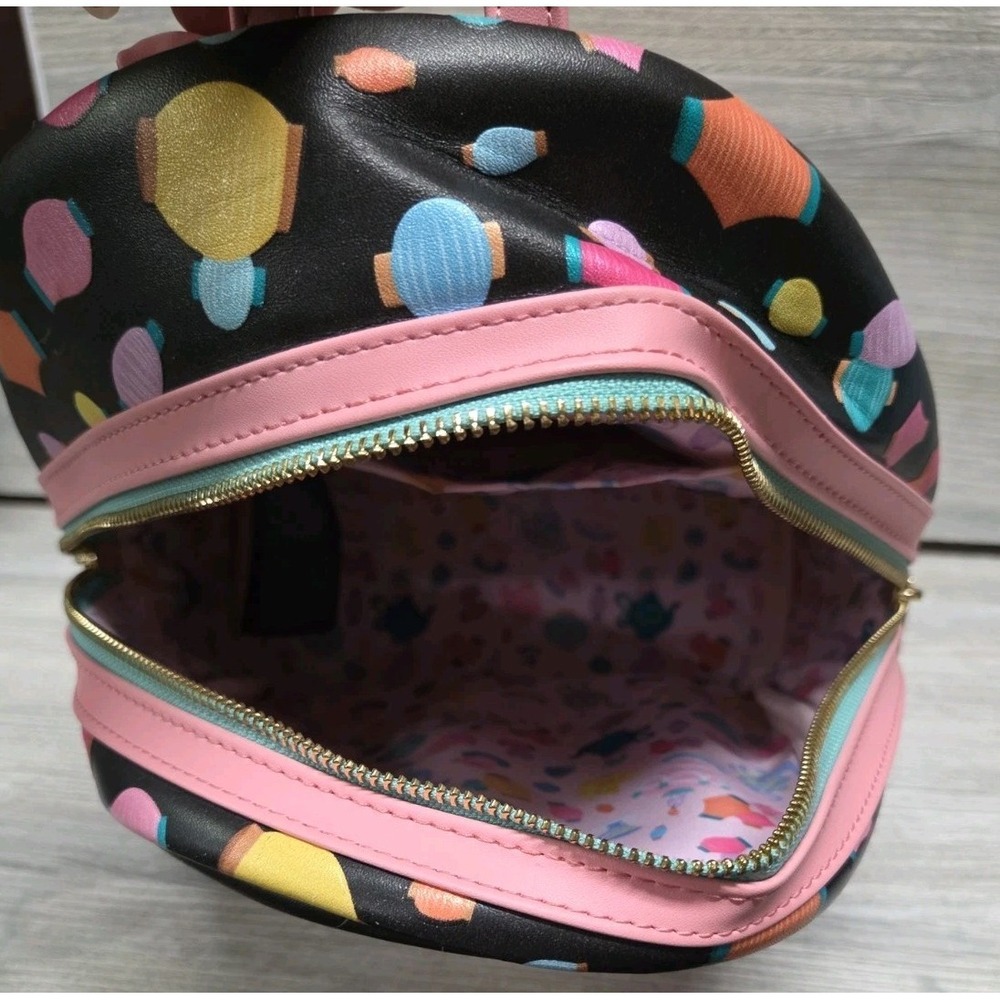 Loungefly Disney Alice in Wonderland Tea Party Mini Backpack E2 - Picture 4 of 5